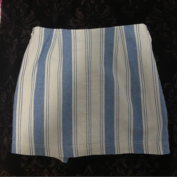 Free People Tuscan Sunrise Striped Mini Skirt - Picture 4 of 8